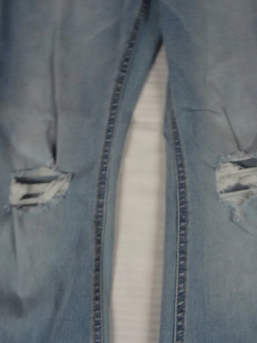 TRUE CRAFT HIGH RISE FLARE WOMEN MEDIUM BLUE JEAN BELL STRETCH L686 - Picture 2 of 4